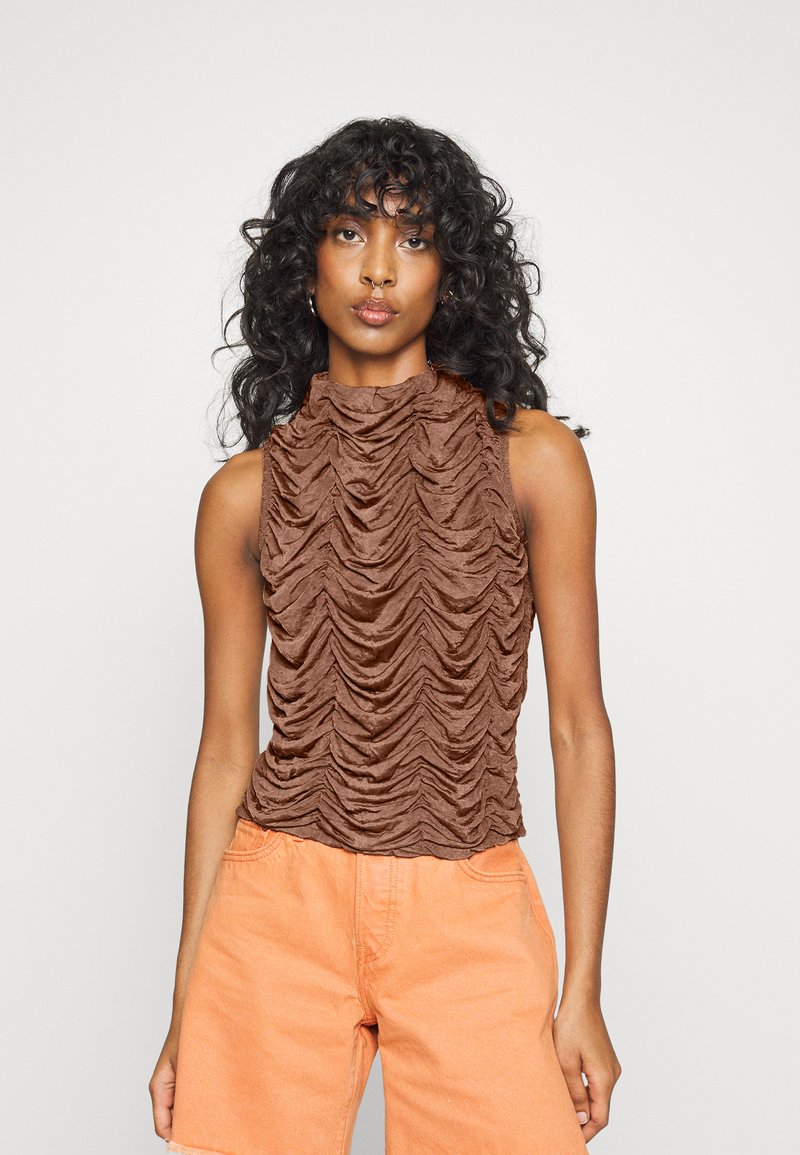 Pieces PCADDI - Top - brown