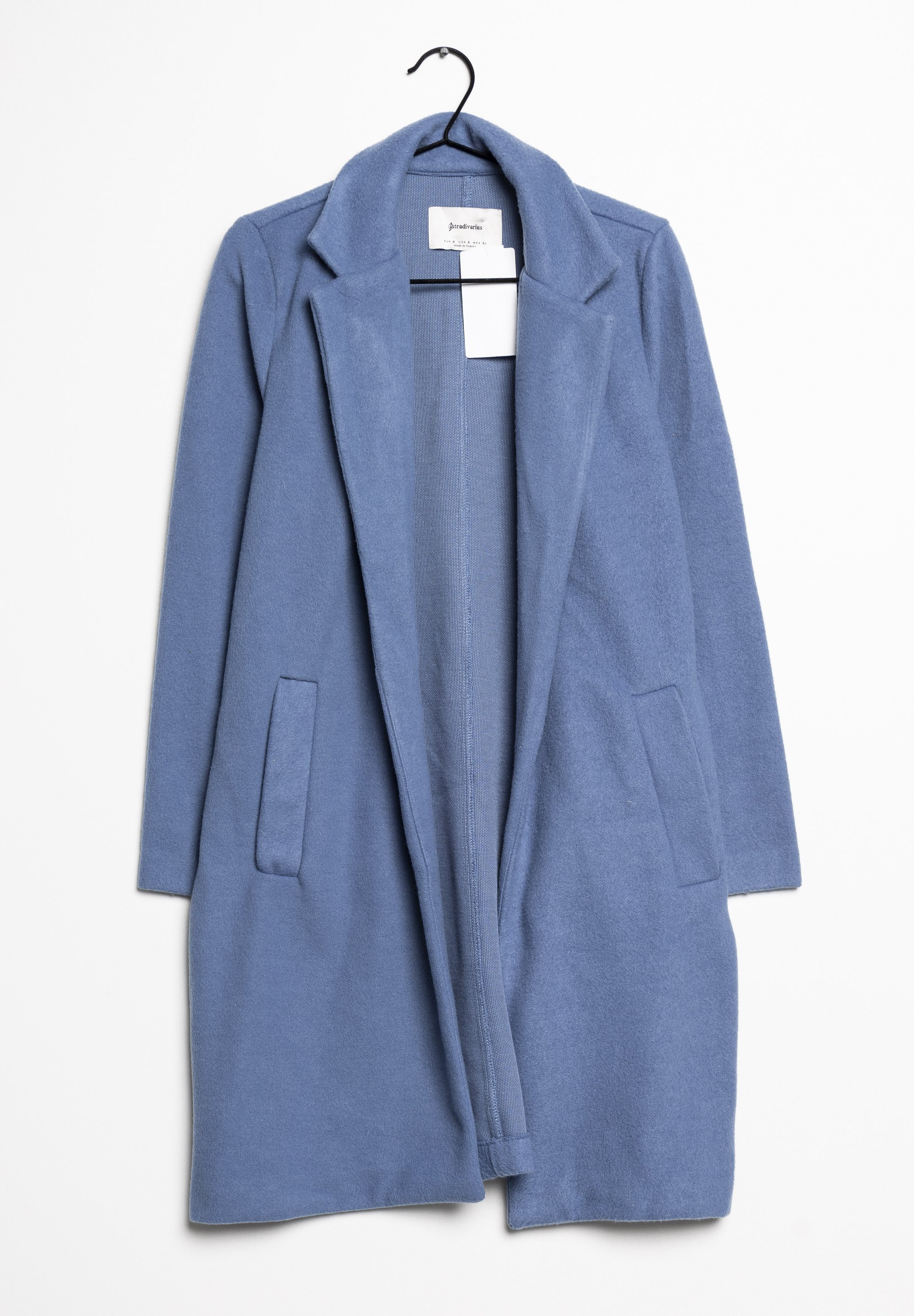 Stradivarius Abrigo clásico blue/azul (Segunda mano)