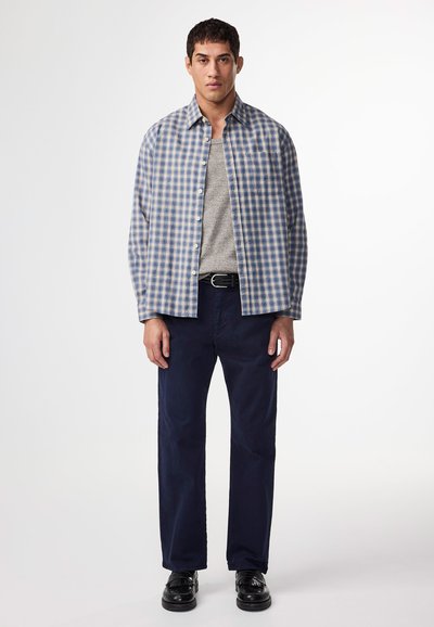 NN.07 DEON - Hemd - blue check