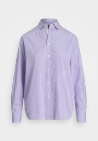 Unselected, purple/white