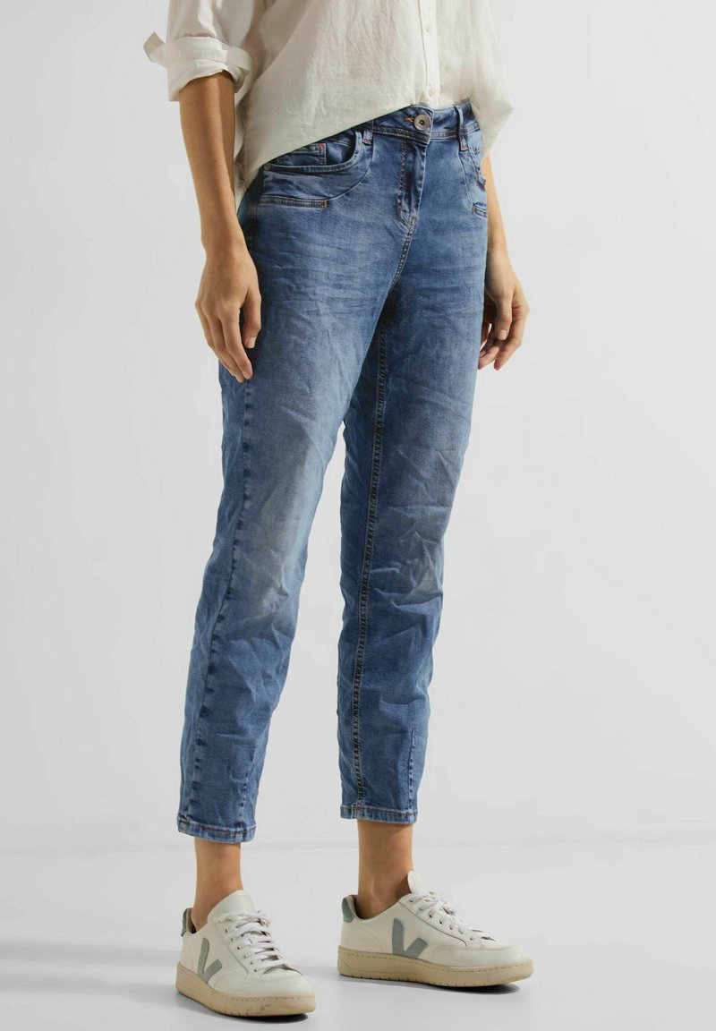 Cecil Dames 7/8 jeans in casual fit, Lichtblauw washed, 30W / 26L