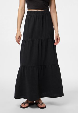PCSIKKA MAXI SKIRT - Maxirok - black