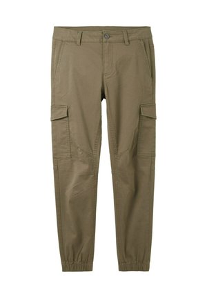 TOM TAILOR Cargohose - dusty olive green