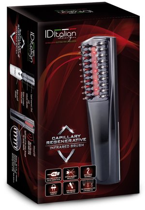 Italian Design, ELECTRICAL ITEMS HAIR REGENERATING BRUSH - Brosse à cheveux