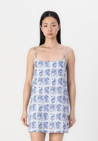 Abercrombie & Fitch - Kasdienė suknelė - light blue Miniatiūros vaizdas 1