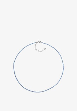 trendor, HALSKETTE FÜR DAMEN BLAUACHAT Ø 2,5 MM - Halskette - blau