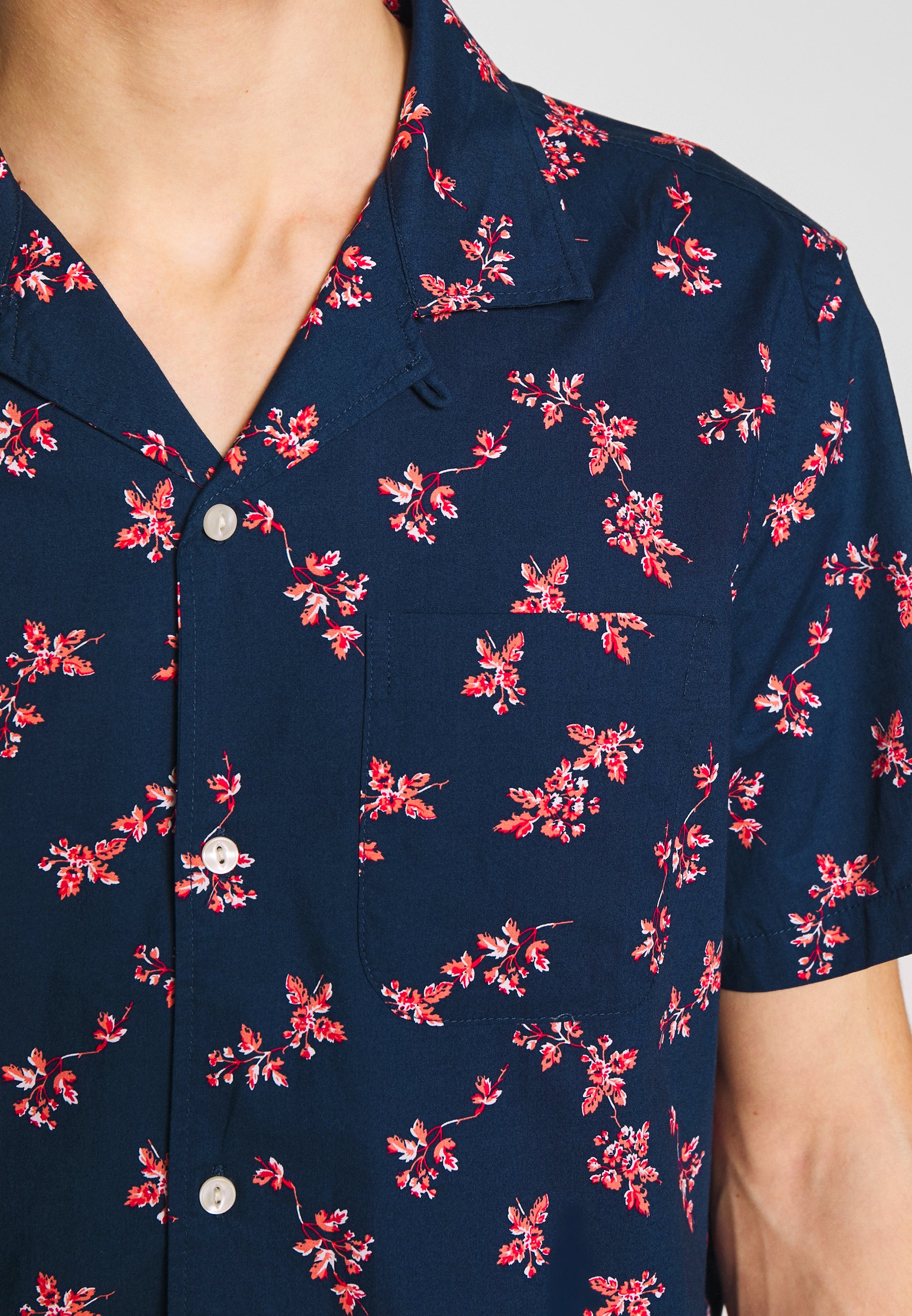 GAP CAMP COLLAR POPLIN Skjorte navy Zalando.no GAP Skjorte - navy