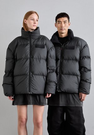 CONCEALED REVERSIBLE JACKET UNISEX - Down jacket - black