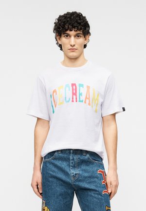 COLLEGE  - Μπλουζάκι με στάμπα - white