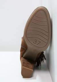 Unisa High heeled boots - cognac