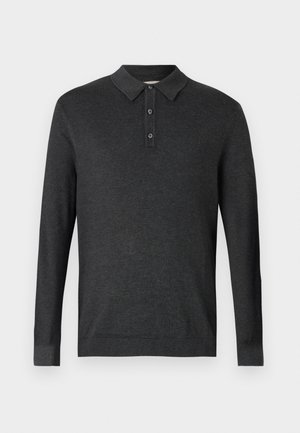 TOM TAILOR COSY - Polo - black grey