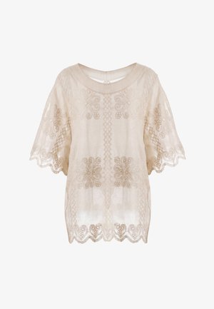 IZIA, IZIA BLOUSE - Bluse - beige