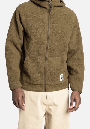 Giacca in pile - dark green