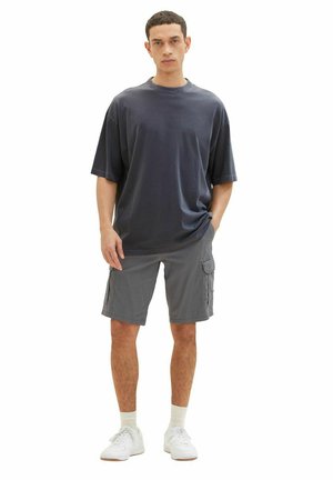 TOM TAILOR CARGO HOSE - Shorts - grau