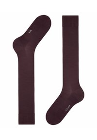 FALKE CLIMAWOOL - Calzettoni - barolo