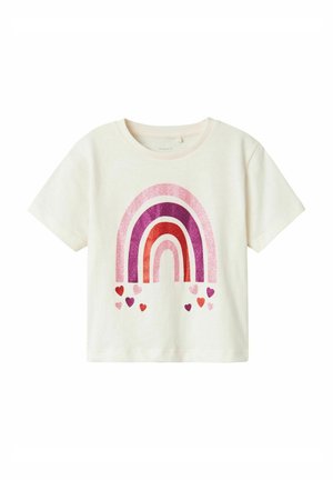 REGULAR FIT - Camiseta estampada - sea salt