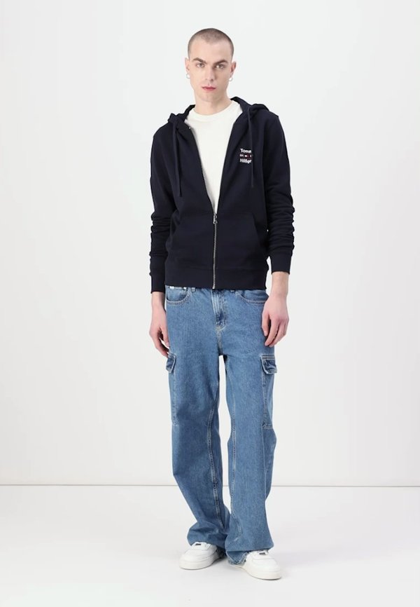 STACK HOODY - Zip-up sweatshirt - desert sky2