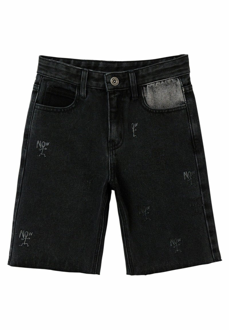 Desigual Jeansshort zwart