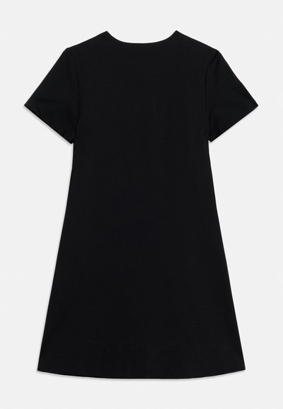 Versace DRESS PUNTO MILANO MEDUSA - Φόρεμα από ζέρσεϊ - black/gold-coloured