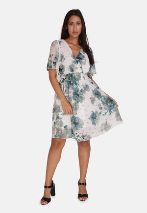 SOMMER - Freizeitkleid - weißrotgrün