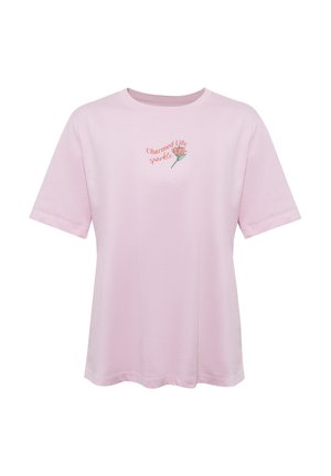 Mavi, GRAPHIC FLOWER PRINTED - Print T-shirt - pink nectar