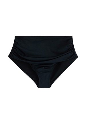 Lindex WITH HIGH WAIST  - Bikini-Hose - black