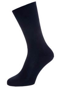 AIRPORT VIRGIN WOOL, COTTON - Chaussettes - dark navy