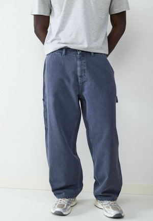 Stoffhose - navy blue