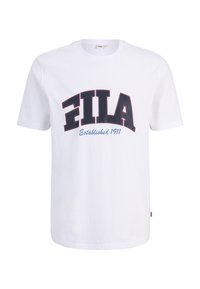 LANAKEN - Camiseta estampada - bright white