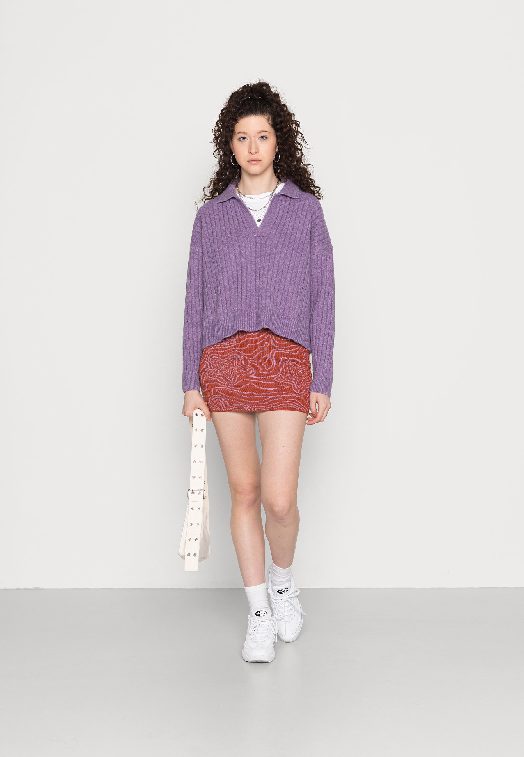 Weekday HUSKY SWEATER - Pulover - lilac 