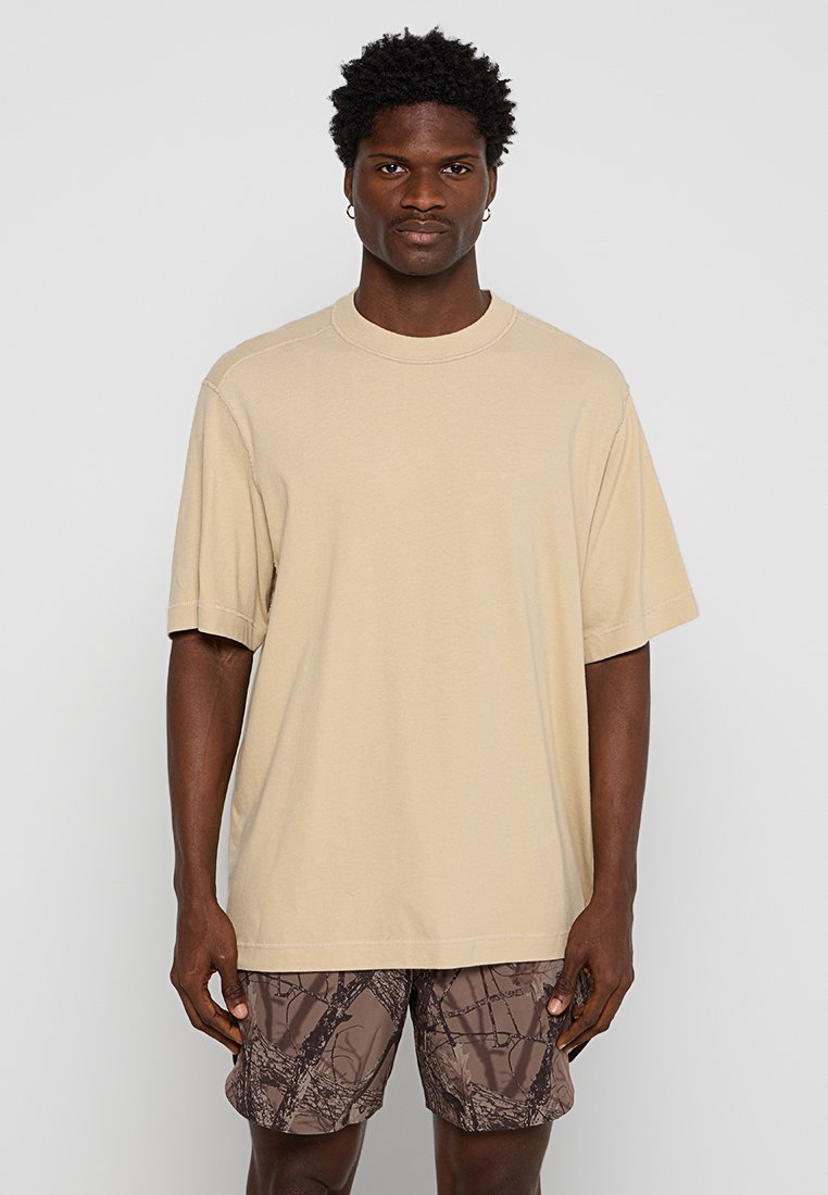 Abercrombie & Fitch T-shirt basic beige Abercrombie & Fitch T-shirt basic beige