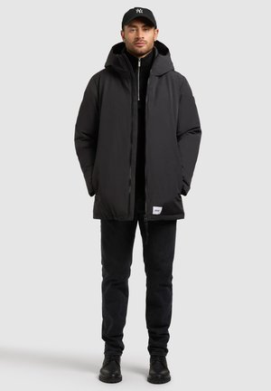Wintermantel - obrage grey
