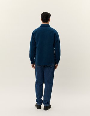LENNON - Camicia - deep dive blue