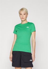 The North Face W SS SD SLIM TEE - T-shirt basic - optic emerald