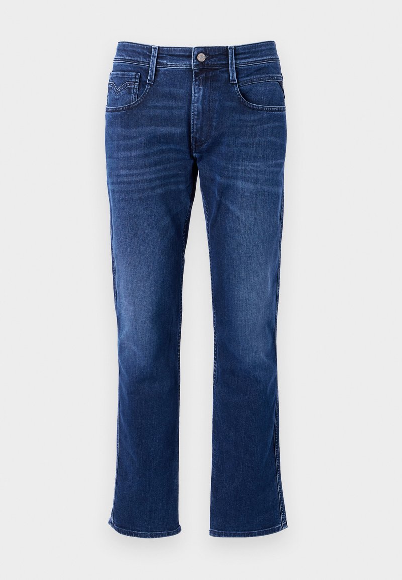 Replay Slim fit jeans donkerblauw denim Replay Slim fit jeans donkerblauw denim