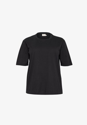 Kaffe Curve MINA - T-shirt basic - black deep