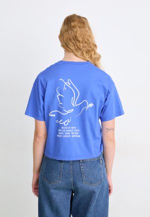 HOUSE OF DOVE - Print T-shirt - electric indigo