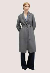 Motivi MIDI MONOPETTO IN DOUBLE - Trench - grigio