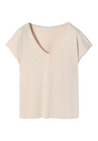 Tricou basic - beige