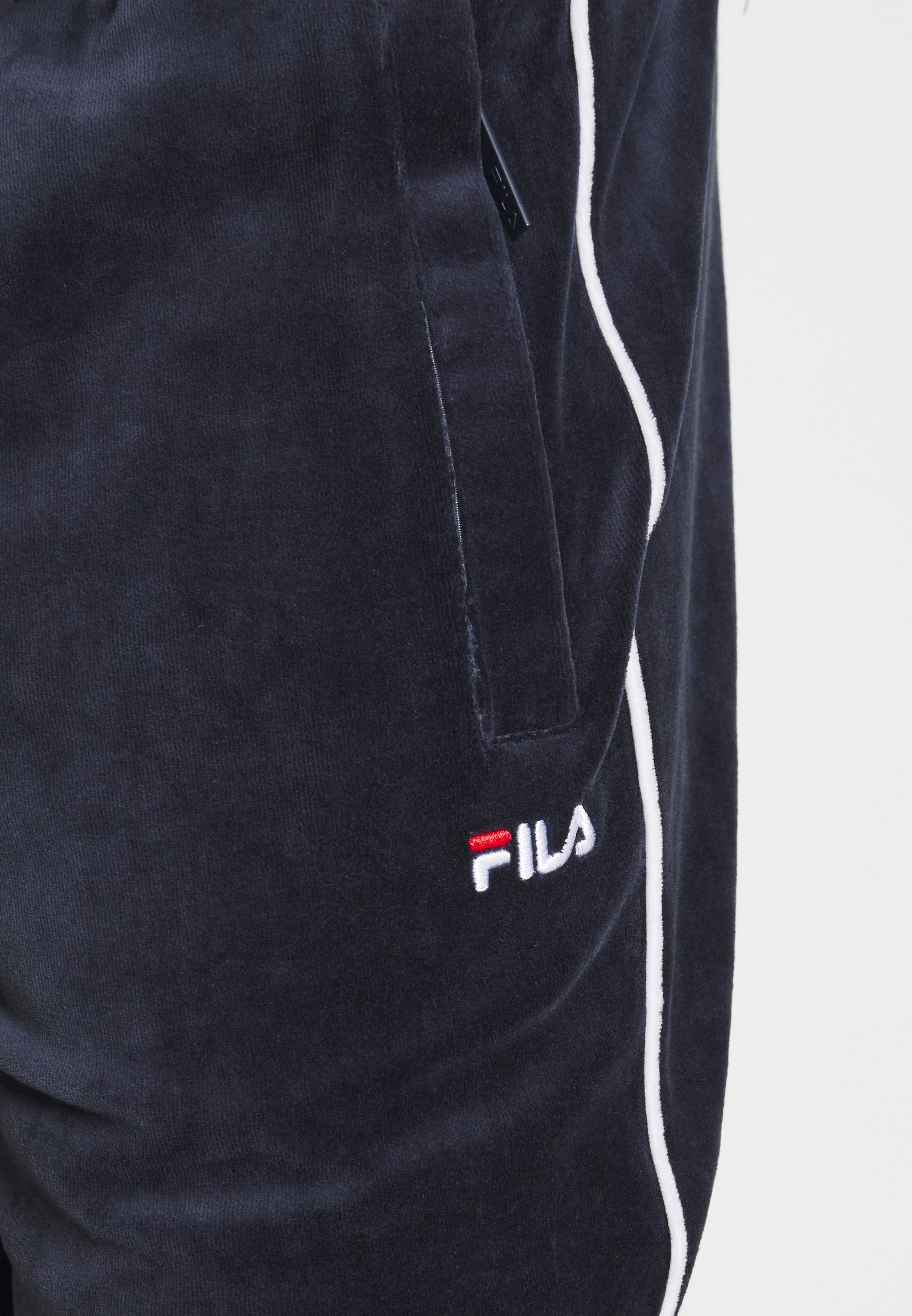 Fila Terrinda Fila Bary Velour Track Pant Blue Velour Fila