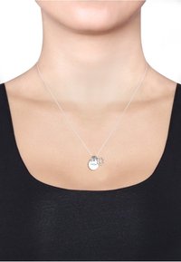 Elli SPARKLING LUCKY CLOVER - MIT KRISTALLEN VON SWAROVSKI® - Halsband - silver-coloured