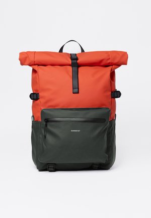 RUBEN UNISEX - Rucksack - multi orange/dark green