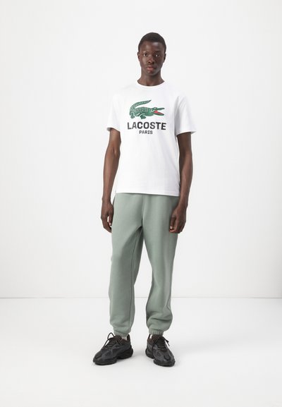 Lacoste Тениска с щампа - white