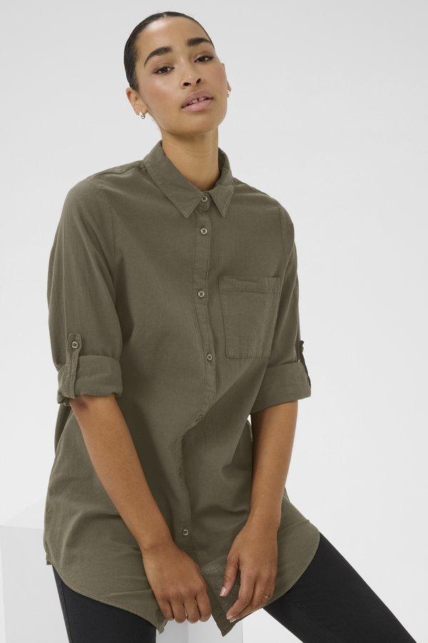 KANAYA - Button-down blouse - grape leaf3