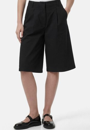 Pieces, BERMUDA SHORTS PCRIKKE HW - Shorts - black