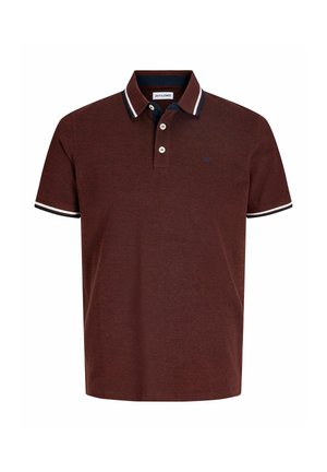 Jack & Jones, JJEPAULOS POLO SS NOOS - Polo shirt - fired brick