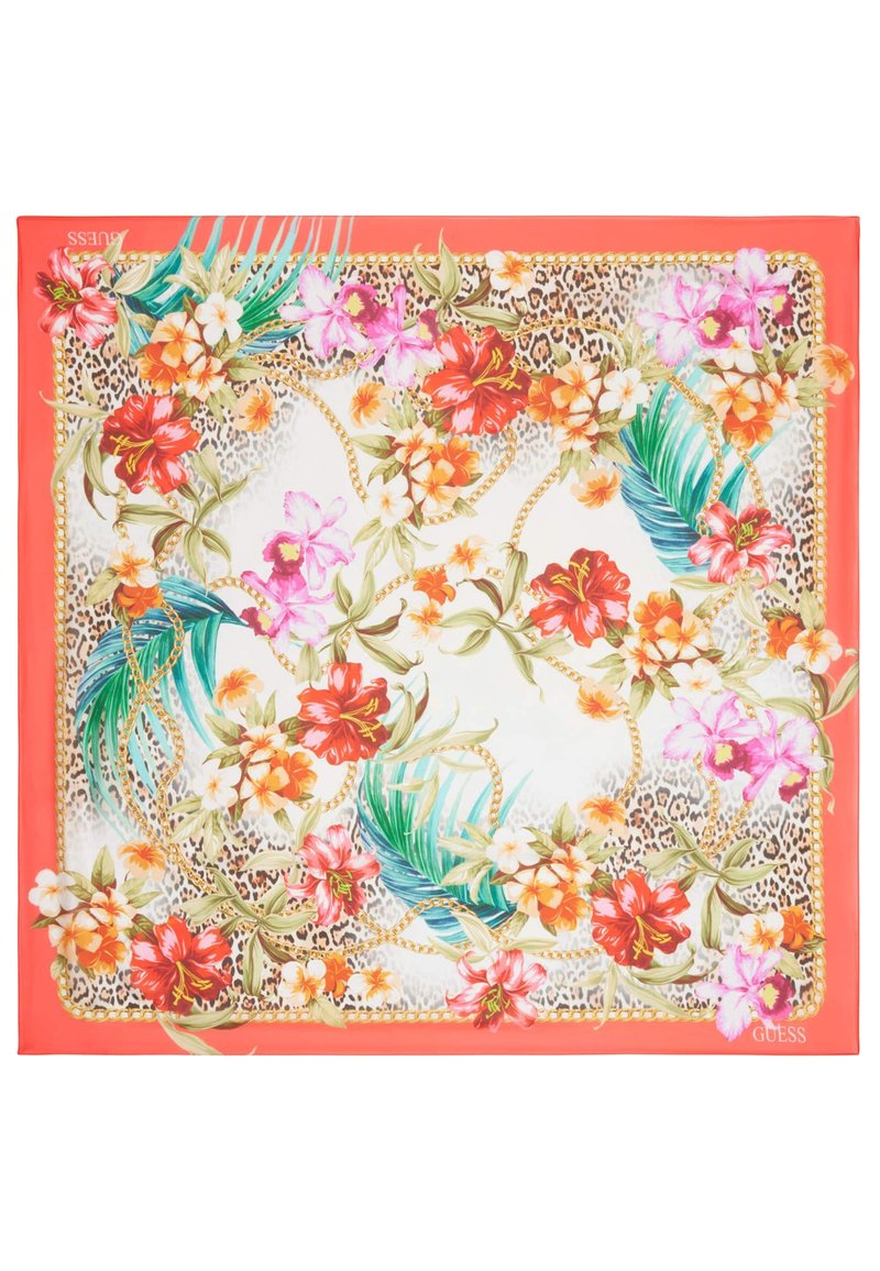 Guess BLUMEN - Sciarpa - blumenmuster pink
