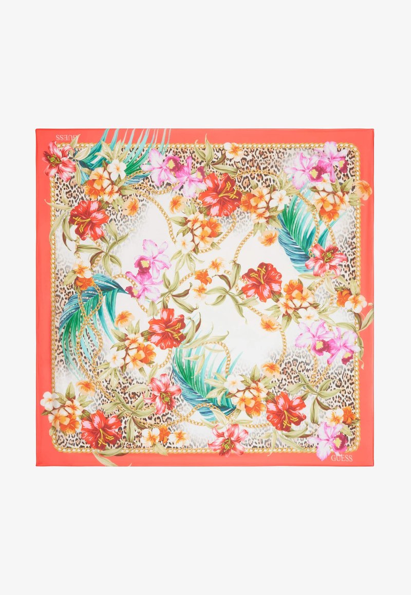 Guess BLUMEN - Sciarpa - blumenmuster pink
