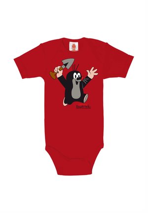 MIT PRINT DER KLEINE MAULWURF - Body - rot