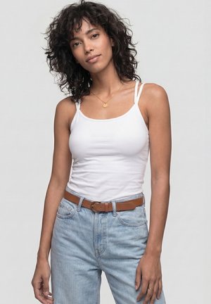 alife & kickin, ALIFE & KICKIN SHIRT GISSYAK A TOP - Top - brilliant white
